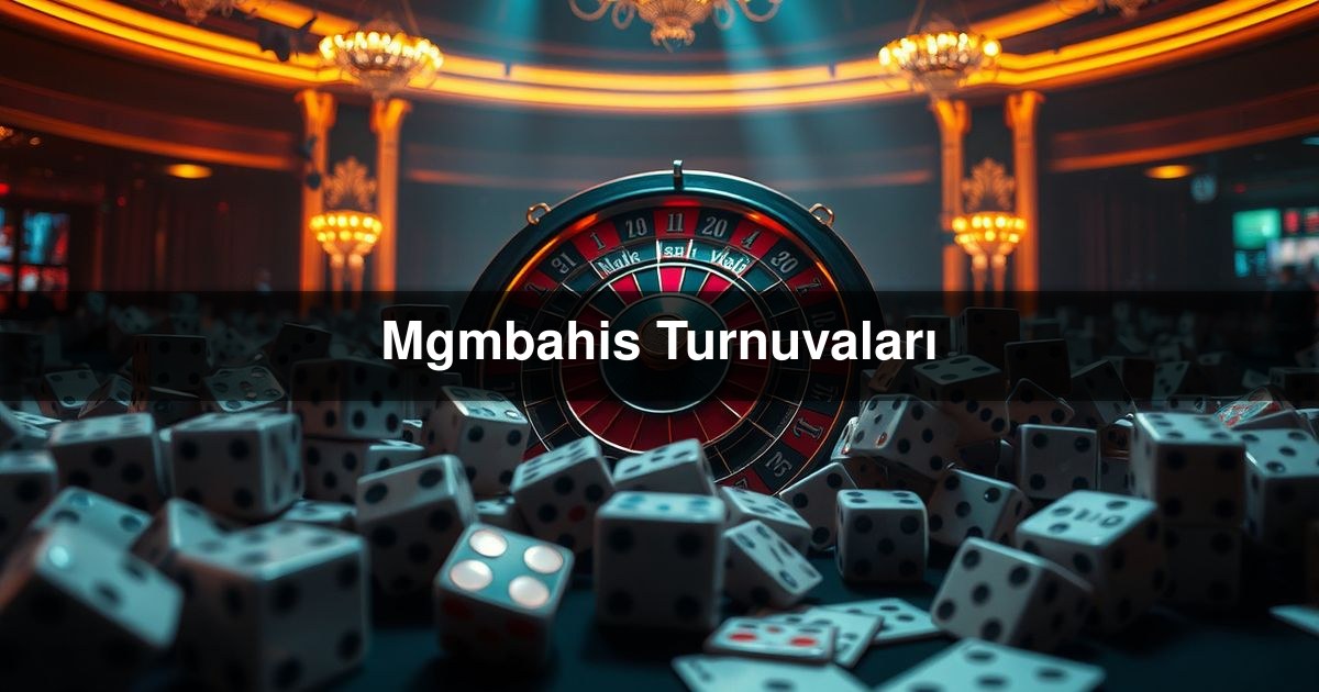 Mgmbahis Turnuvaları