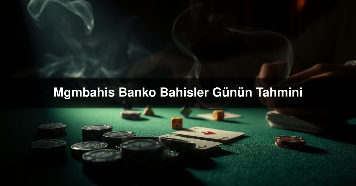 Mgmbahis Banko