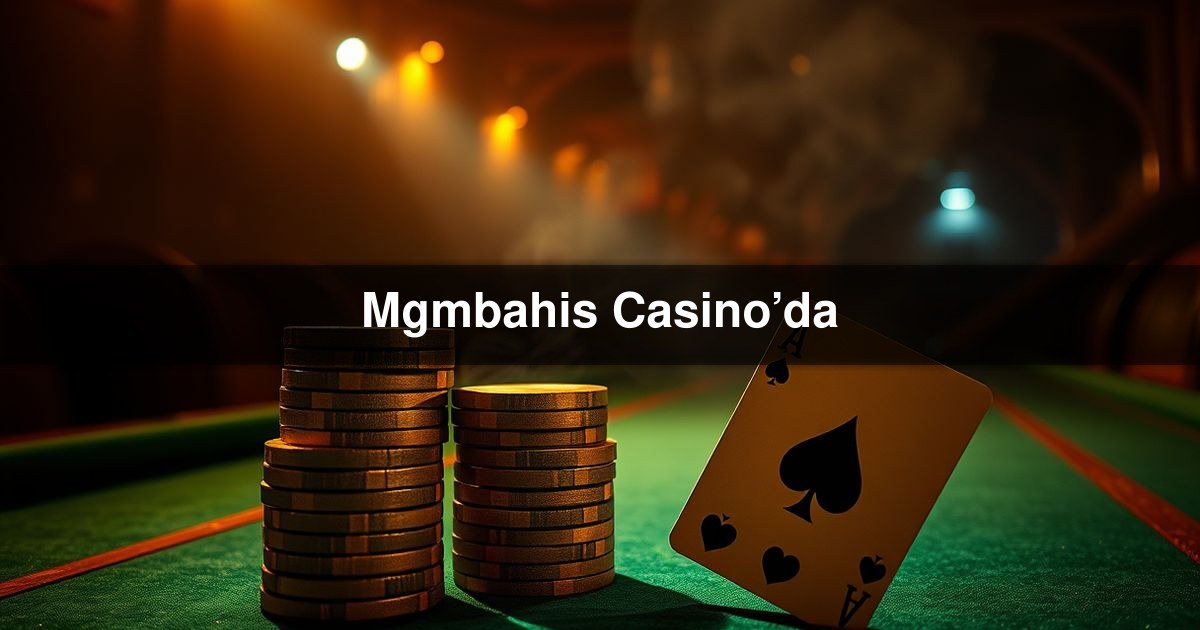 Mgmbahis Casino’da